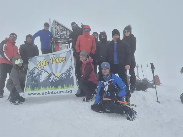 Vihren Peak in Winter with a Night at Vihren Hut – Pirin