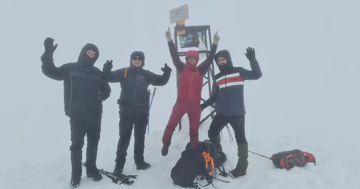 Зимно изкачване на връх Белмекен
